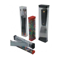 Rectangular Clear Plastic Tubes