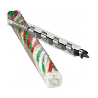 Transparent Square Plastic Tube